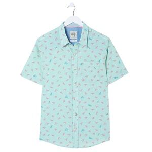 FAT FACE • Blue Cracking Lobster Shirt